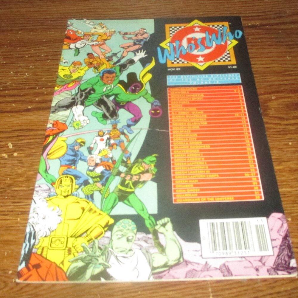 DC Comics Who's Who: The Definitive Directory - Volume 9 (DC Comics, 1985)